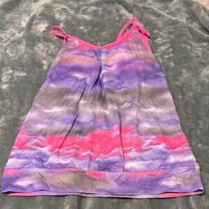 Adidas Pink and Purple Strappy Tank